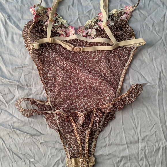 Miss Naory animal print teddy 2/34/AB - Picture 2 of 5